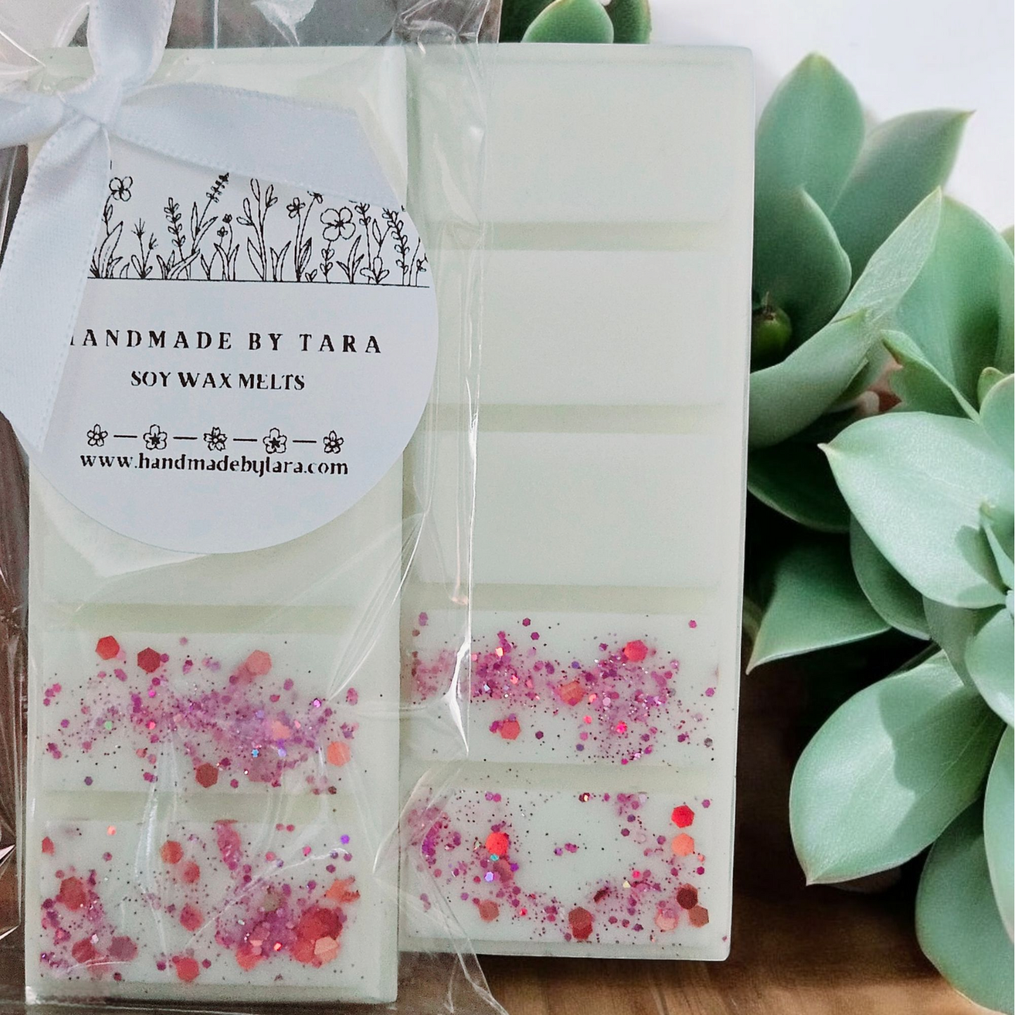 eucalyptus soy wax melts handmade by Tara