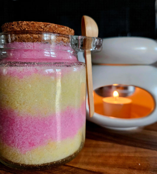 Pink Sands (Citrus, Floral & Vanilla) Snow Wax Jar